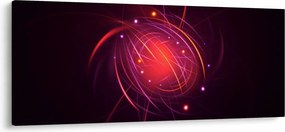Tabloul modern cu abstacțiune (120x50 cm)