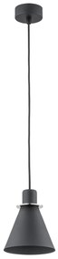 Pendul modern design retro Beverly negru/crom