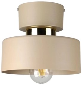 Plafonieră IGNIA, 1x E27, 60 W, 230 V, taupe