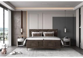 Pat Dormitor Boxspring NOEL 140x200 cm