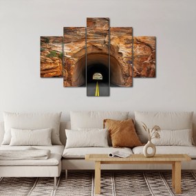 Tablou - tunel în stâncă (150x105 cm)