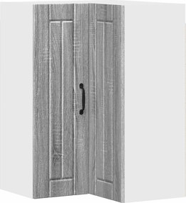 vidaXL Dulap de bucătărie Gri Sonoma 57 x 57 x 80 cm Lemn compozit