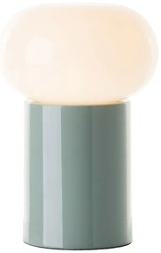 Lampă de masă Brilliant KNUT 1xE27/25W/230V verde/alb