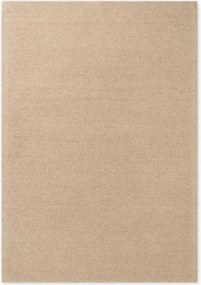 Covor în culoare naturală țesut manual din lână 140x200 cm Puristic Knots – Elle Decoration