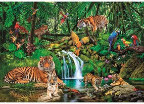Animale Jungle Retreat Puzzle Clementoni cu 300 piese