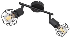 Brilagi - Spot CAGE 2x E14, 40W, 230V
