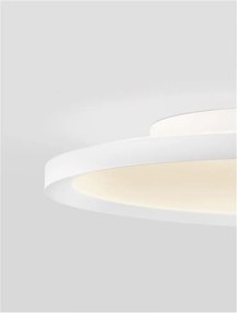 Plafoniera LED design slim ALMIRA alba D-40cm