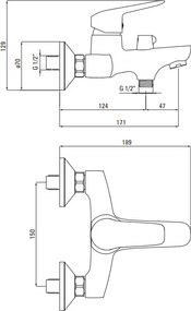 Robinet cada din seria Boro BMO_010M