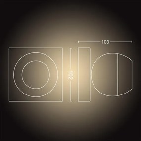 Spot LED dimabil Hue BUCKRAM 1xGU10/5W/230V Philips 50471/30/P9