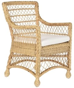 Fotoliu de exterior, din rattan, "Selma"