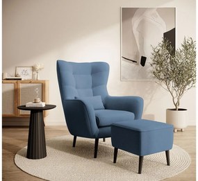 Taburete Veneza V1  (albastru + negru). 1098935