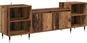vidaXL Cabinet TV Lemn Vechi 160 x 35 x 55 cm Lemn compozit