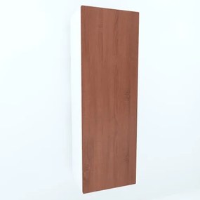 Armonia Suspendat vertical cu 1 usa cu sistem &quot;PUSH TO OPEN&quot; front MDF Cedru
