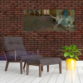 Tablou - Edgar Degas, Before the Ballet, reproducere (120x50 cm)