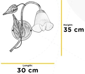 Aplică VANDA 1xE14/6W/230V ONLI