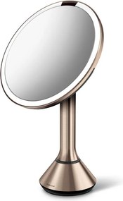 Oglindă cosmetică (5x) cu led/de mărire ø 20 cm Sensor – simplehuman