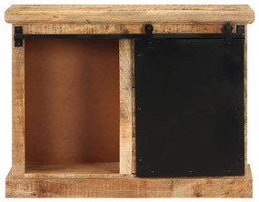 Servanta, 80 x 30 x 60 cm, lemn masiv de mango