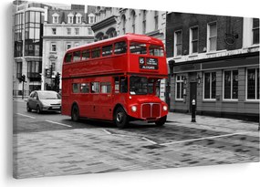 Tablou - Londra cu autobuz (90x60 cm)