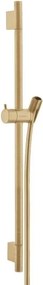 Bara cu furtun de dus Hansgrohe Unica S Puro 65 cm bronz periat