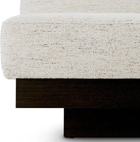 Canapea moderna LUX Bastion, Seashell off-white