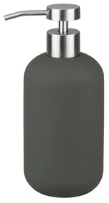 Dozator de săpun lichid verde închis din ceramică 120 ml Lotus Play – Mette Ditmer Denmark