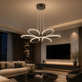 Lustra cu led,3 color lumina homs ro,lx,40027