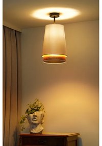 Lustră aplicată BELL Duolla SHINY 1xE27/15W/230V d. 25 cm alb/cupru