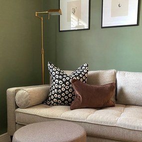 Lampă de podea din alamă incluzând LED cu dimmer tactil - Notia