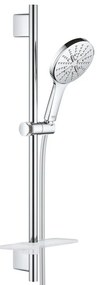 Grohe Rainshower Eco 9.5 SmartActive 130 Set dus cu bara 60 cm si savoniera, crom