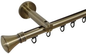 Galerie SIMPLA PRINDERE PERETE TEAVA PROFIL 19 MM -PRINCE- AUR ANTIC (Alege marime: 160 cm)
