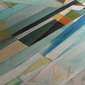 Tablou - Abstract (cu ceas) (90x30 cm)