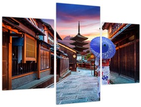 Tablou - Femeie asiatică (90x60 cm)