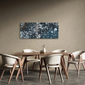 Tablou - Decorațiuni flori (120x50 cm)