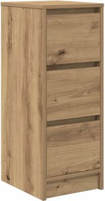 vidaXL Bufetă Stejar Artisan 29,5x34x76 cm Lemn prelucrat