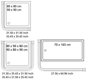 WENKO 19216100 - Suport universal pentru bară 2,5 x 2,5 cm, alb