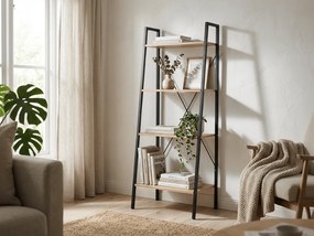 Biblioteca TAYLOR SONOMA 4 polite 147x60 cm, stejar sonoma