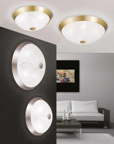 Plafoniera stil clasic Frano 34cm crom satin