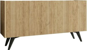 Comoda PEKIN, stejar, PAL melaminat, 150x40x76 cm