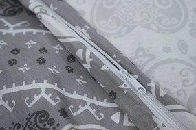 Lenjerie de pat din bumbac Renforce KALI albă Dimensiunile lenjeriei: 70 x 90 cm | 140 x 200 cm