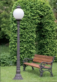 Banca exterior realizata manual din fonta si lemn masiv PB 1103