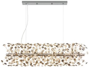 Lustra suspendata design elegant KATRINA L-90cm crom 64135H4C GL