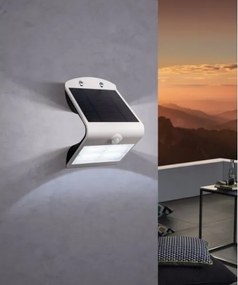 Eglo 98757 LAMOZZO - Lampă solară LED cu senzor, 3,2 W, 3,7 V, 2000 mAh, IP54