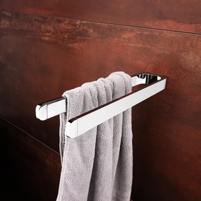 Suport de perete pentru prosoape NIMCO NK 30098-26 NIKAU 39 cm crom lucios