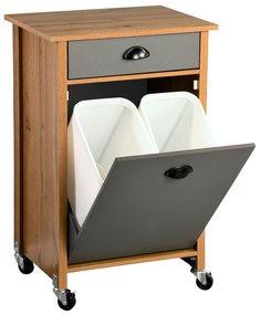Dulap de bucatarie cu cosuri de sortare, 79 x 50 x 37 cm