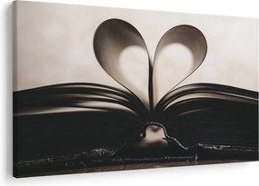 Tablou cu carte (90x60 cm)