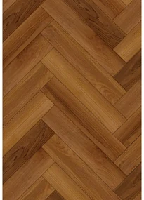 Mexen Lubbock probă panouri vinilice brad 635 x 127 mm SPC 6,5 mm, substrat IPEX 1,5 mm, 4 V-Fugă, Teak- F1186-S