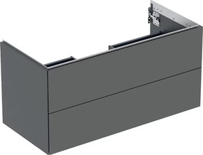 Dulap baza suspendat Geberit One lava mat 105 cm cu 2 sertare