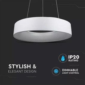 Lustră dimmabilă LED pe cablu 1xLED/30W/230V