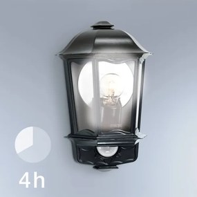 Steinel 644413 - Corp de iluminat perete exterior cu senzor L 190 S 1xE27/100W/230V