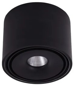 Spot LED aplicat directionabil de tavan/plafon BOSTON TUBE negru ZZ AZ3468